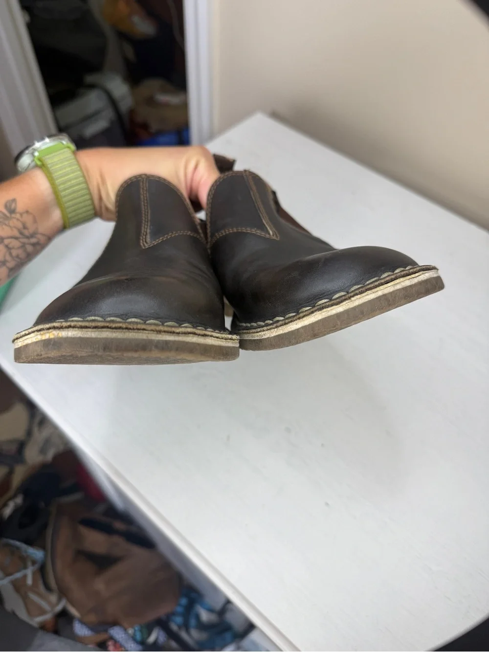 Blundstone 260 Classic Chelsea Boots Unisex Brown Leather USA M10